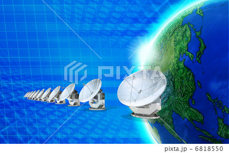 電波望遠鏡／パラボラアンテナ 6818550