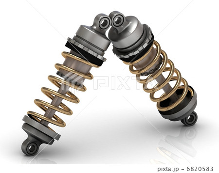 Two automotive shock absorber 6820583