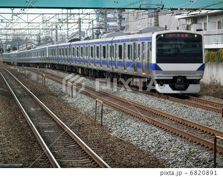 常磐線快速　E531系　南柏駅 6820891
