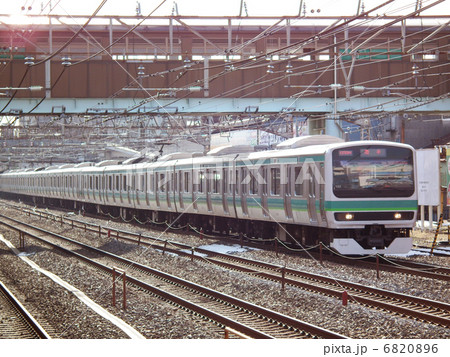 常磐線　E231系　馬橋駅 6820896