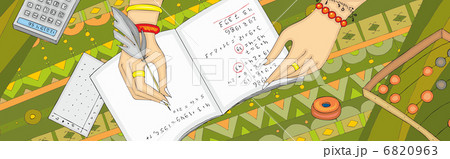 Numerology Arithmancy Hand Banner 6820963