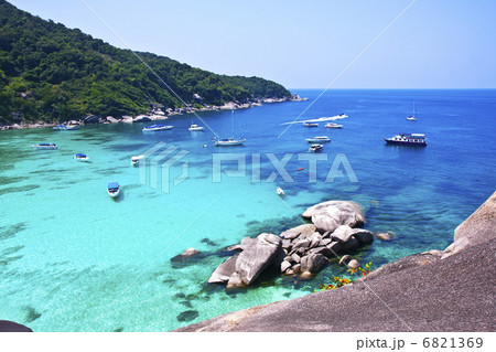 Similan islands, Thailand, Phuket. Similan islands, Thailand, Phuket. 6821369