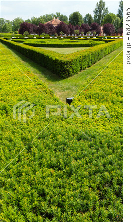 Summer park. Troja Palace (Prague, Czech) Summer park. Troja Palace (Prague, Czech) 6823565