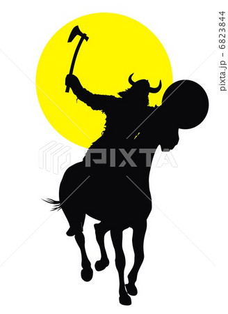 Viking horseman 6823844