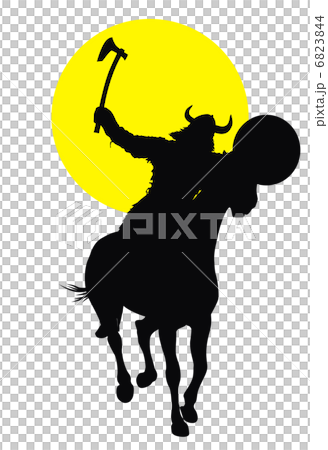 Viking horseman 6823844