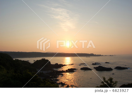 潮岬からの朝日 6823927