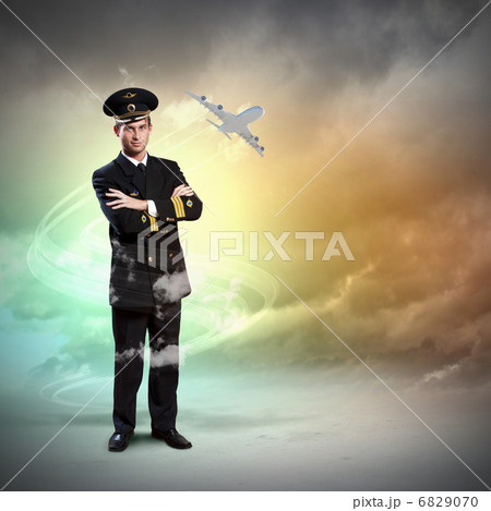 Image of male pilot Image of male pilot 6829070