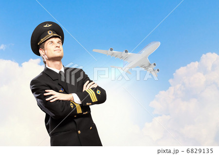 Image of male pilot Image of male pilot 6829135