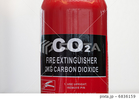 Carbon dioxide fire extinguisher close up Carbon dioxide fire extinguisher close up 6836159