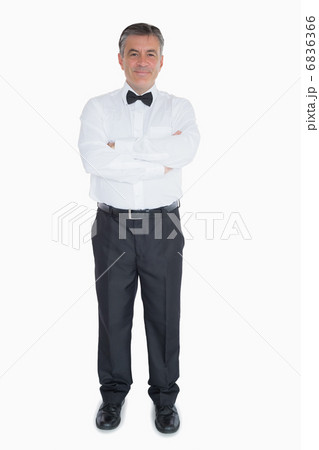 Man in shirt and dickey bow Man in shirt and dickey bow 6836366