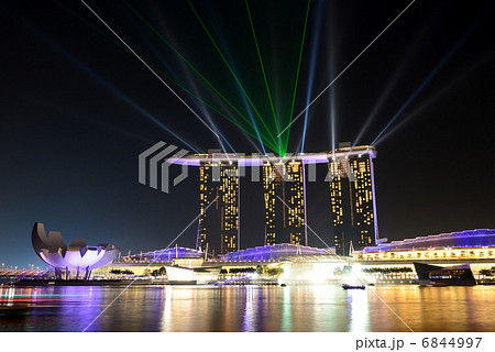 シンガポールの夜景 6844997