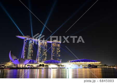 シンガポールの夜景 シンガポールの夜景 6845003