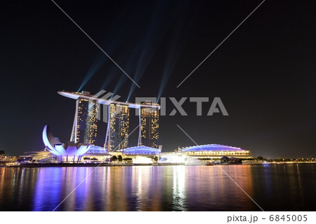 シンガポールの夜景 6845005