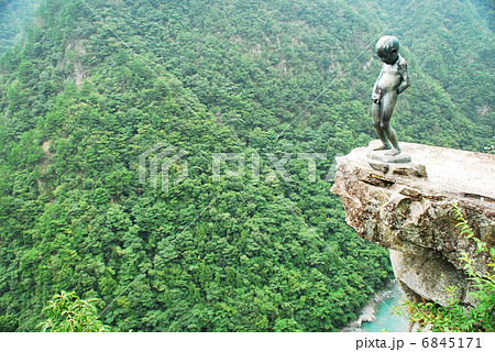 祖谷渓の小便岩（小便小僧） 6845171