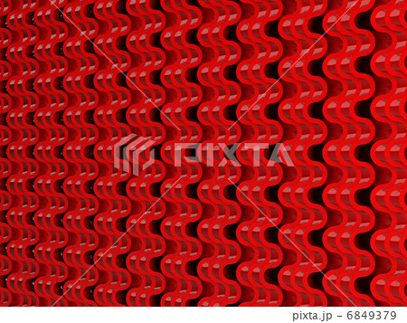 Texture: Red Wavy Scales pattern Texture: Red Wavy Scales pattern 6849379