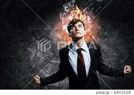 businessman in anger 6855528