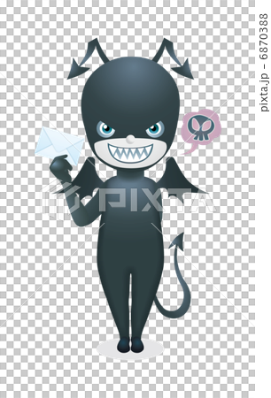 小悪魔イラスト 6870388