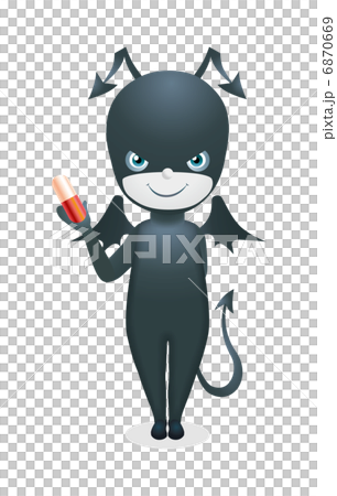 Small devil illustration Small devil illustration 6870669