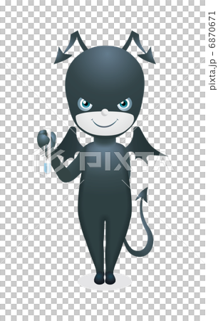 Small devil illustration Small devil illustration 6870671