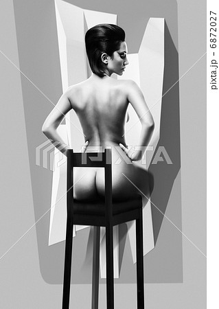 sexy naked woman on chair sexy naked woman on chair 6872027