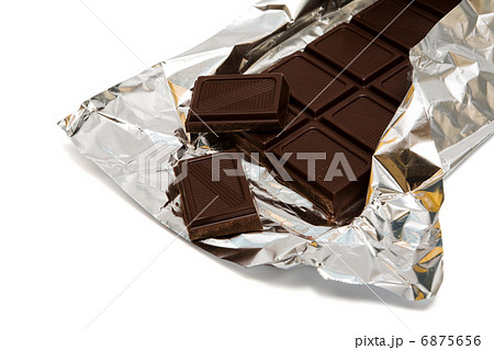 chocolate in a foil chocolate in a foil 6875656
