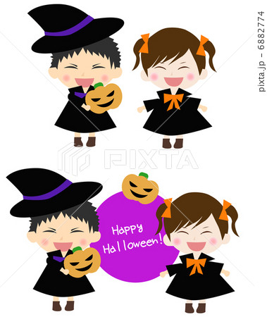 ハロウィン　子ども 6882774