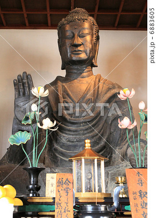 飛鳥寺本尊「釈迦如来像」（飛鳥大仏） 6883605