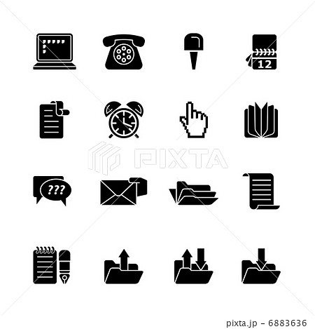 computer icon set 6883636