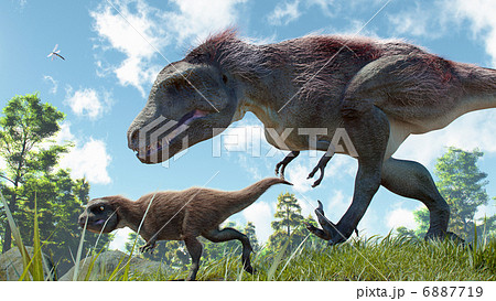 羽毛 ティラノサウルス ティラノサウルス