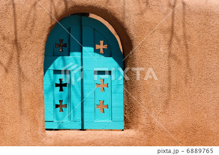 サンタフェの青い窓 サンタフェの青い窓 6889765