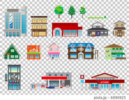 建物いろいろ・店 6890925