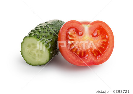 sliced tomato and cucumber 6892721