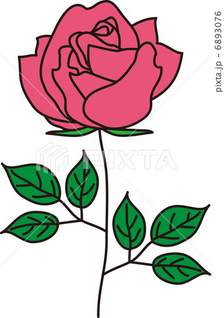 薔薇のイラスト素材 [6893076] - PIXTA