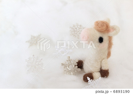 羊毛フェルトで作った馬 6893190