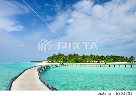 Beautiful beach with jetty Beautiful beach with jetty 6893702