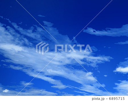 空 青空 背景のイラスト素材