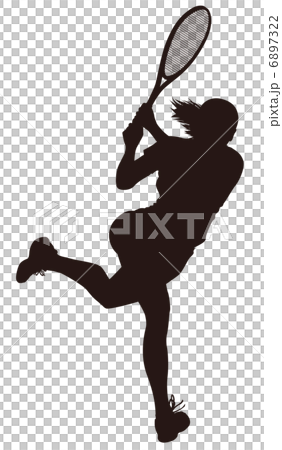 リターンショット シルエット 6897322