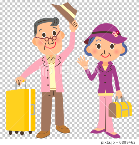 老夫婦で旅行 6899462