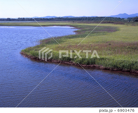 夏のコムケ湖 6903476