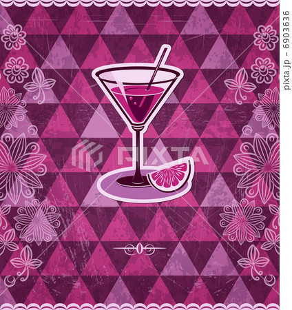 Cocktail vintage mosaic pattern Cocktail vintage mosaic pattern 6903636