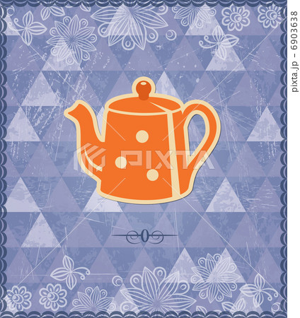 Tea time vintage pattern Tea time vintage pattern 6903638