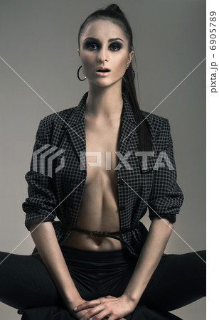 Fashion Portrait of a beautiful young sexy woman Fashion Portrait of a beautiful young sexy woman 6905789