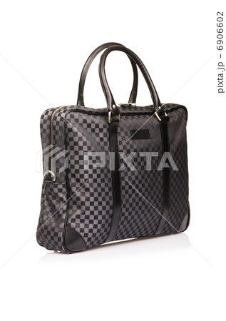 Leather bag isolated on the white background Leather bag isolated on the white background 6906602