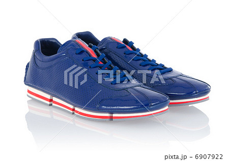 Sport male shoes isolated on white 6907922