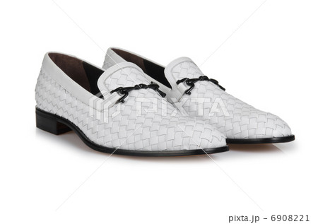 Fashion concept with male shoes on white Fashion concept with male shoes on white 6908221
