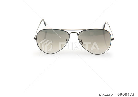 Elegant sunglasses isolated on the white Elegant sunglasses isolated on the white 6908473