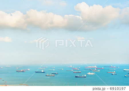 Singapore harbor 6910197