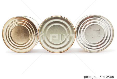 tin can on white background 6910586