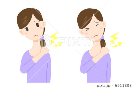 女性　肩こり 6911808