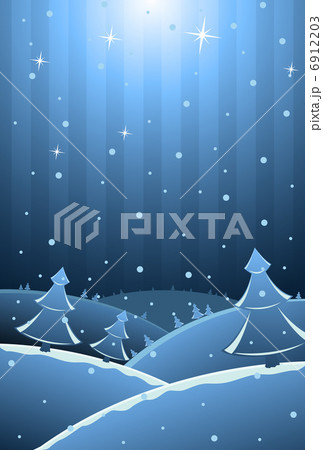 Vector illustration of New Year card with copy-space for your te 6912203